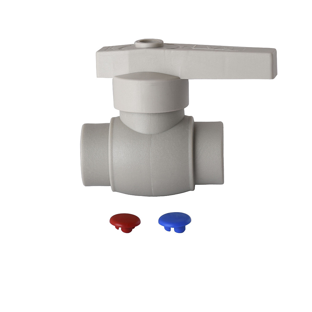 Кран кульовий(латунна куля) Vsplast PPR ф20  1021 Луцк - изображение 2