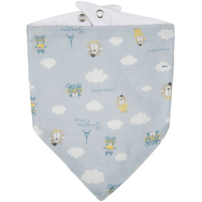 Слюнявчик Canpol babies Bonjour Paris 2 шт Голубой (26/900_blu) Винница - изображение 3