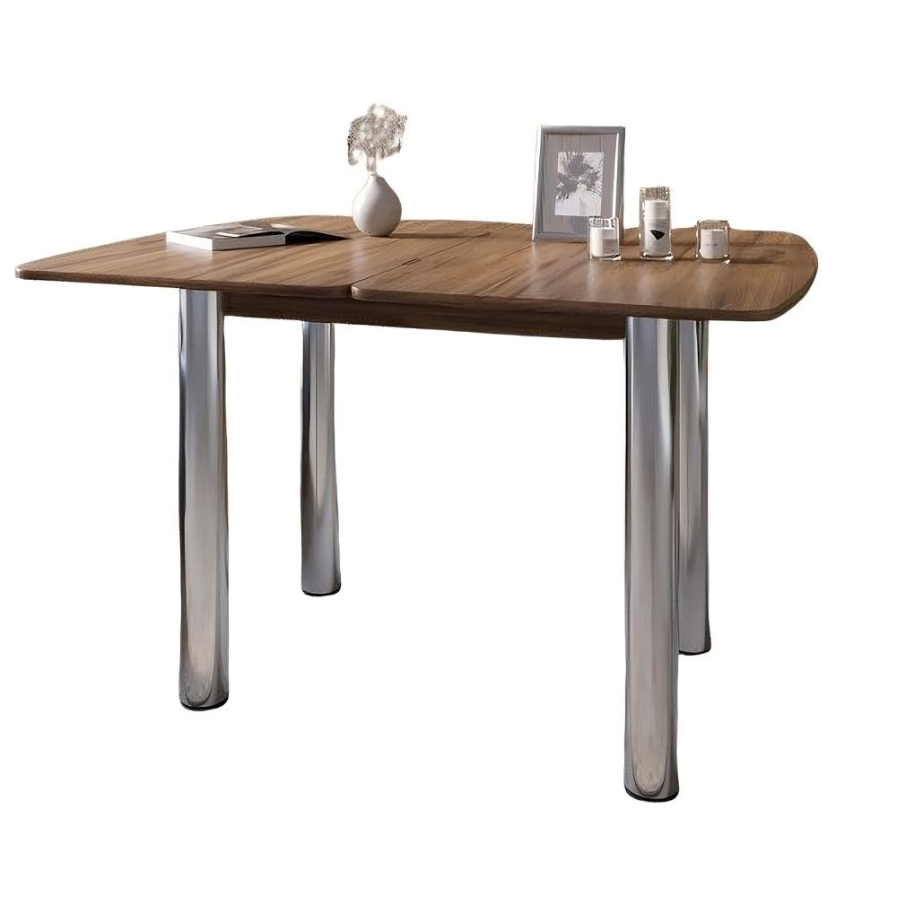 Обідній стіл розкладний LION Нота Дуб Ліворно 60x90/90x120 (LION-041282) Львів - фото 3