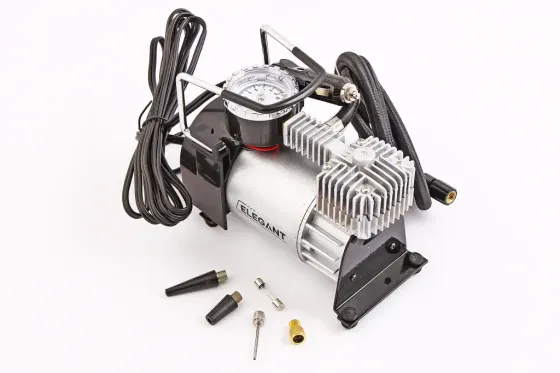 Компресор 150Вт/150psi/35л Elegant в прикур., автостоп Вінниця