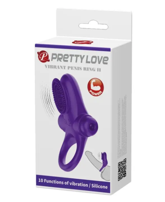 Кільце ерекційне серії Pretty Love "Vibrant penis ring II" Sex Aura Київ - фото 10