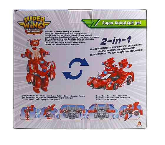 Ігровий набір Super Wings Super Robot Suit Джетт (Jett) Київ