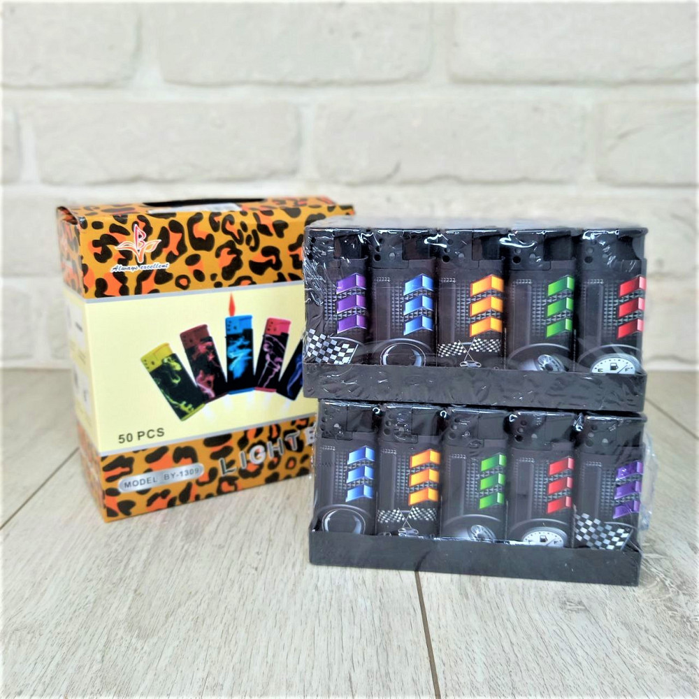 Зажигалки турбо-пламя и фонарик уп/50шт Turbo BY-1309 Харьков - изображение 7