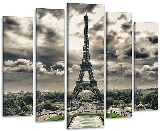 Модульная картина Париж Art-109_5 105x150 см Киев