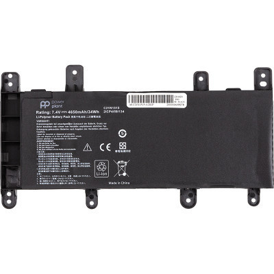 Аккумулятор для ноутбука ASUS X756UW (C21N1515) 7.4V 4650mAh PowerPlant (NB431755) Винница - изображение 1