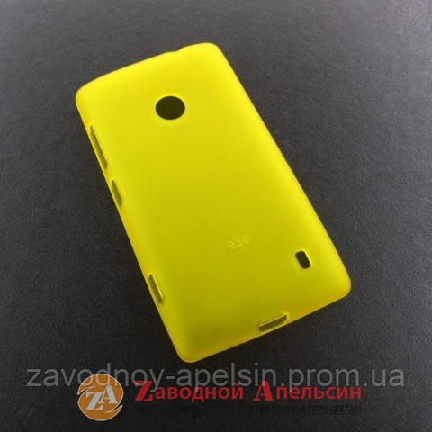 Nokia 520 525 Lumia захисний чохол Cover yellow Одеса - фото 1