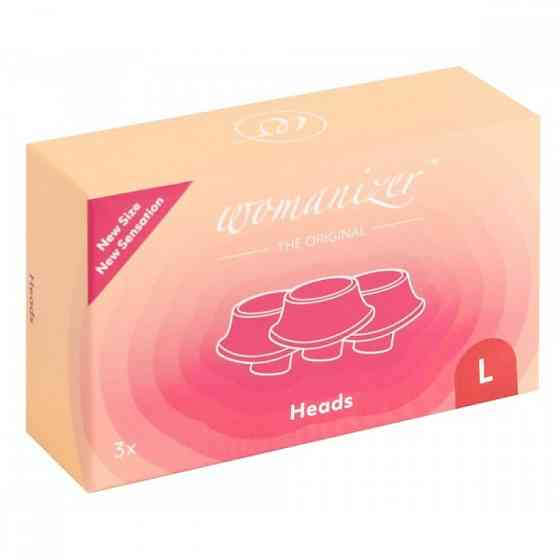Сменные насадки на Womanizer Premium, Eco, Classic, Liberty, Starlet 2, красные, размер L Sex Aura Киев