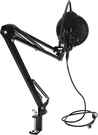 Студійний мікрофон GM07-2 зі штативом і попфільтром Київ