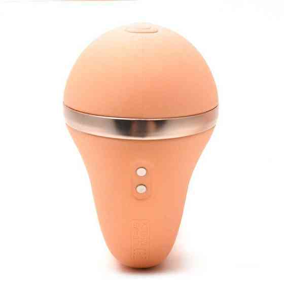 Вакуумний вібратор KISTOY Tina Mini Orange, вагінально-кліторальний Sex Aura Київ