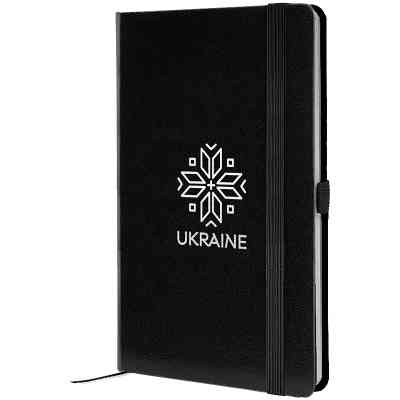 Книга записна Axent Partner Вишиванка 125x195 мм, 96 аркушів, клітинка, чорна (8201-01-7-A) Вінниця