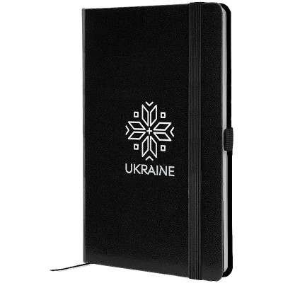 Книга записна Axent Partner Вишиванка 125x195 мм, 96 аркушів, клітинка, чорна (8201-01-7-A) Вінниця - фото 1