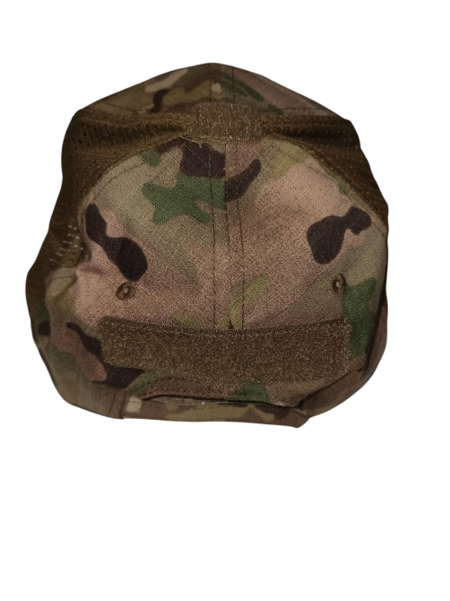 Бейсболка з черепом камуфляжна з сіткою для чоловіків і жінок 54-60 зелений Київ - фото 4