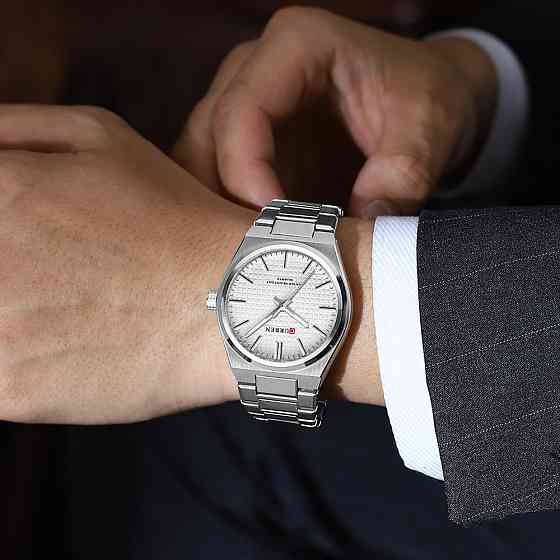Curren 8439 Silver-White SBR Київ