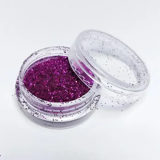 Песок для дизайна ногтей Сиреневый.2г Киев