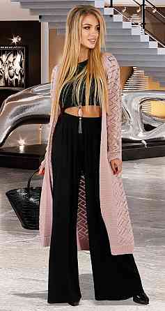 Ажурний в'язаний кардиган (48-52) Київ