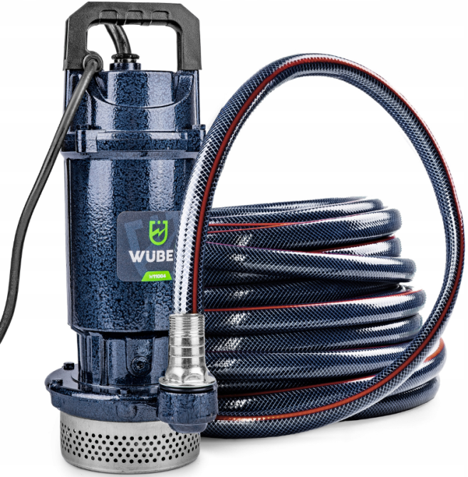 Дренажний насос для брудної та чистої води 400Вт 5100л/год Wuber (Польща) Київ - фото 3