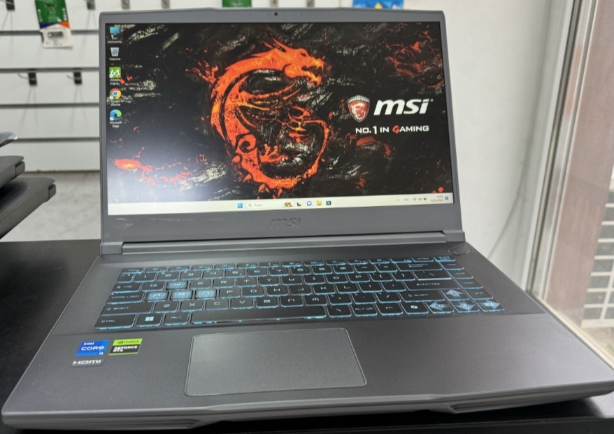 Ноутбук игровой MSI Thin 15 B13UC. 15 13Gen RTX. Киев - изображение 4