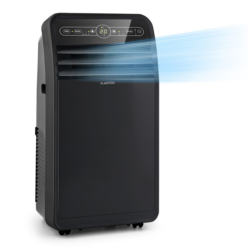 Мобільний кондиціонер Metrobreeze New York 7k 7 000 BTU/2,1 кВт EEC Пульт дистанційного керування чорний 7 Рівне - фото 1