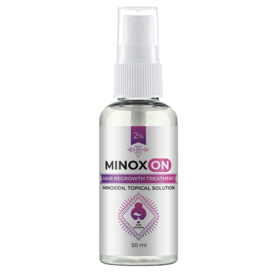 Женский лосьон для роста волос Minoxidil 2% Minoxon 50 мл Винница