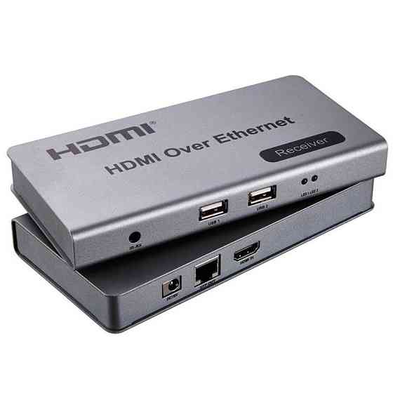 KVM-подовжувач ATIS HDMI/USB +IR по Ethernet до 120 м (1080p) Киев