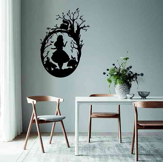 Декоративне настінне Панно «Аліса » , Декор на стіну Київ