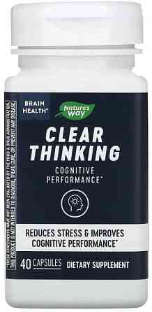 Комплекс для здоров'я мозку Nature's Way Clear Thinking 40 капс Київ