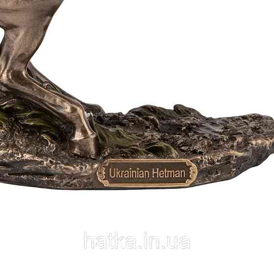 Статуетка Veronese "Гетьман" 22 * 20 см (02440A4) полістоун із бронзовим покриттям Київ