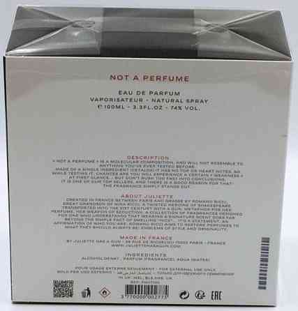 Парфюмерия: Juliette Has A Gun Not a Perfume edp 100ml.Оригинал. Киев