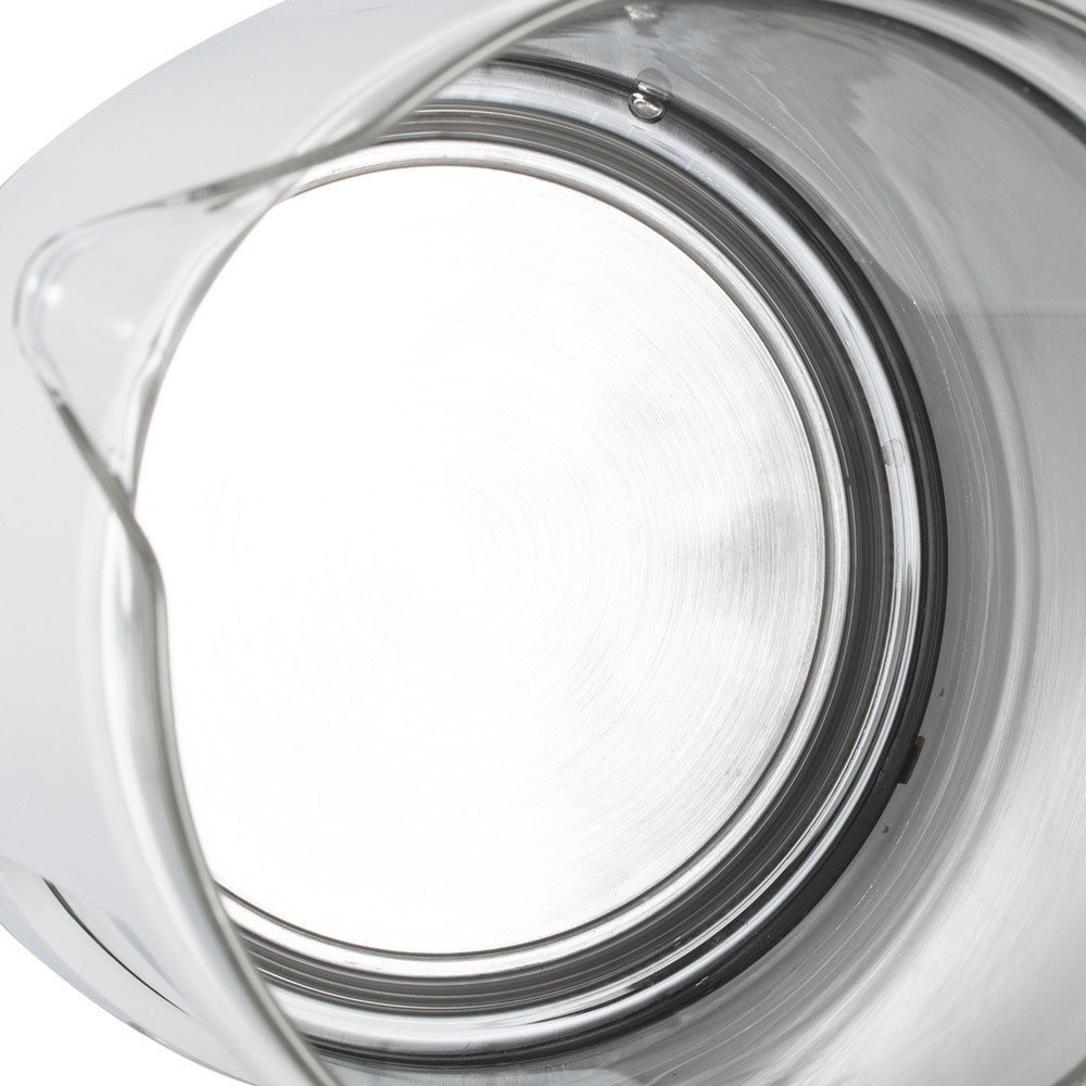 Электрический чайник 2л, 2200Вт + база, СВ 9212, Белый / Электрочайник прозрачный / Дисковый электрочайник Киев - изображение 8