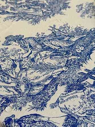 Ecotton Скатертина столова Ecotton DUCK 170х200 см водовідштовхуюча Italiano Blue Коломыя