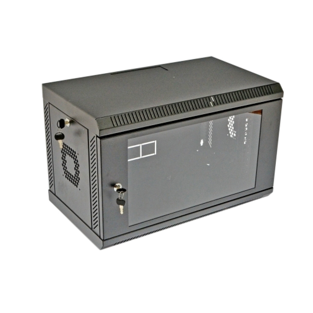 Шафа серверна CMS 6U 600 х 350 х 373 UA-MGSWA635B для мережевого обладнання Київ - фото 1