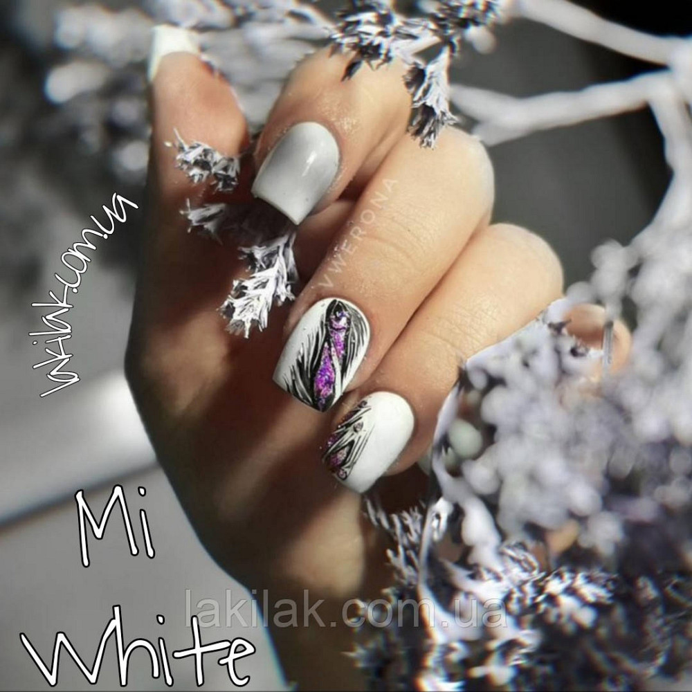 Гель-лак Mi White (білий) 8мл Херсон - изображение 1