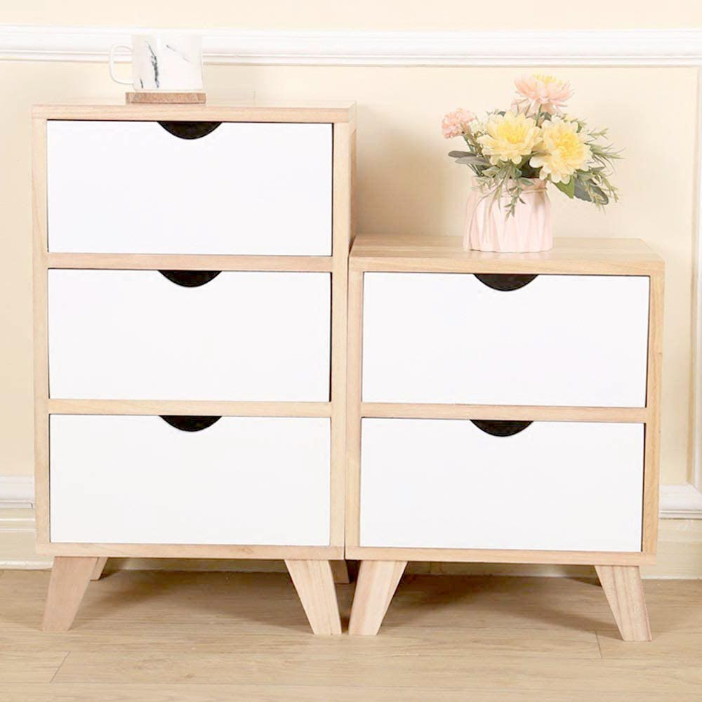 Приліжкова тумба "Абумі 3" бланже-зефір Миколаїв - фото 4