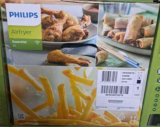 Мультипечь Аэрогриль мультиварка PHILIPS HD9280/70 Essential Connected. Киев