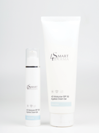 Невагомий антиоксидантний крем-гель Spf 50 Aquagen  Smart4Derma 50 мл Дніпро