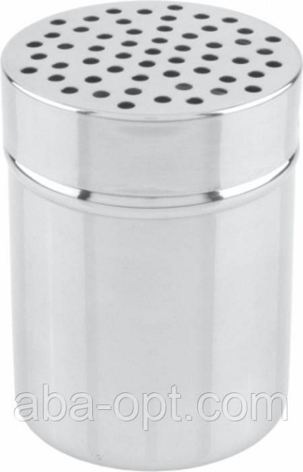 Сільничка з нержавіючої сталі H 10 Ø 7 см Профі Одеса - фото 1