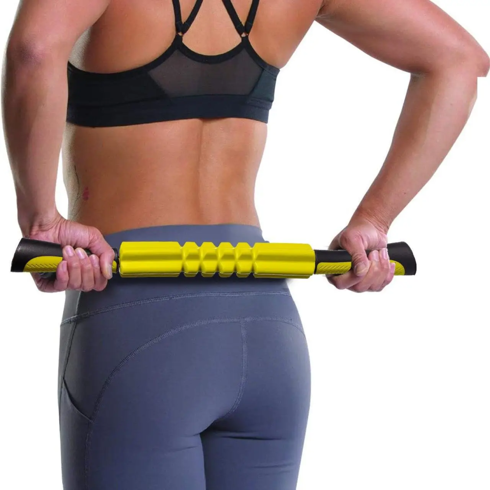Масажний набір PowerPlay PP_4015 EPP Foam Roller Set 4in1 (2-ва роли + 2-ва м'ячі) Чорно-бірюзовий Каменское - изображение 9
