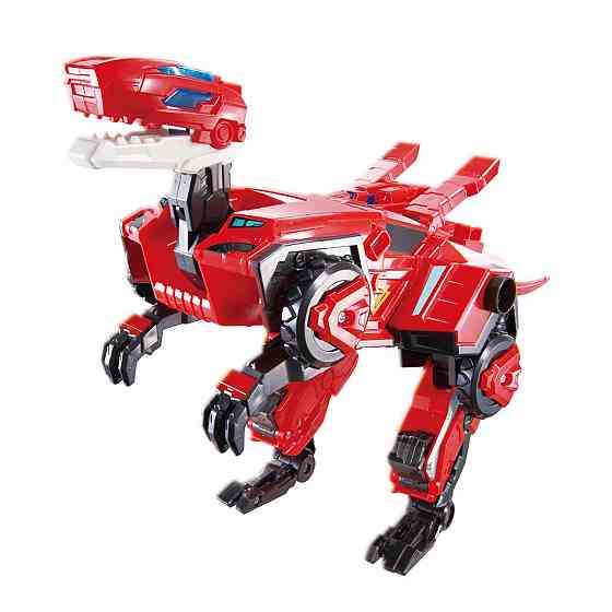 Динозавр-трансформер Dinoster - Мега Дино-Страйк Раптор Дніпро