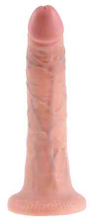 Фалоімітатор King Cock 7 inch Flesh Sex Aura Київ