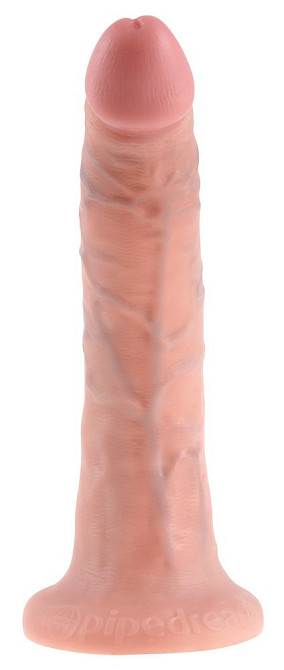 Фалоімітатор King Cock 7 inch Flesh Sex Aura Київ - фото 1