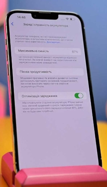 Смартфон: Apple iPhone 13 Pro Max 256Gb Silver (98944) Київ - фото 2