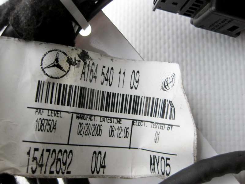 Mercedes-Benz  A1645401109 Джгут електропроводки автотелефону ML W164 GL X164 Одесса - изображение 3