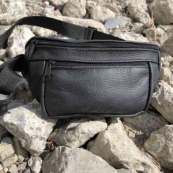 Стильная унисекс бананка, Поясная сумка без принта подросток, Мужская бананка на каждый день UP-97 Львов