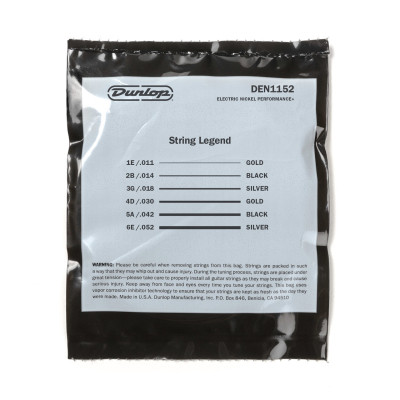 Струны для гитары Jim Dunlop Nickel Wound Electric Guitar Strings (11-52) (DEN1152) Винница - изображение 3