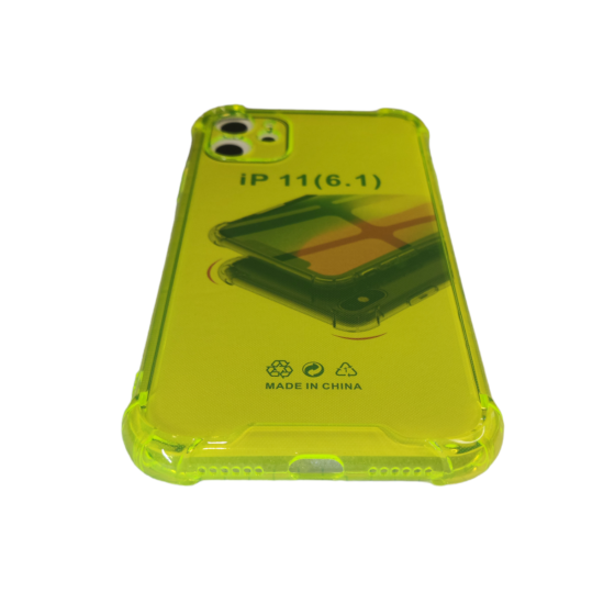 Чехол Бампер для Iphone 11 Yellow Transparent Киев