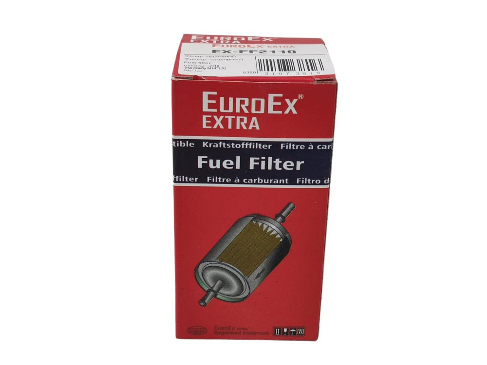 Фільтр 2110, 2111, 2112 інжектор (гайка М14x1, 5/М14x1, 5) аналог ST330, MANN WK612/5 EX-FF2110 паливний Мукачево - фото 2