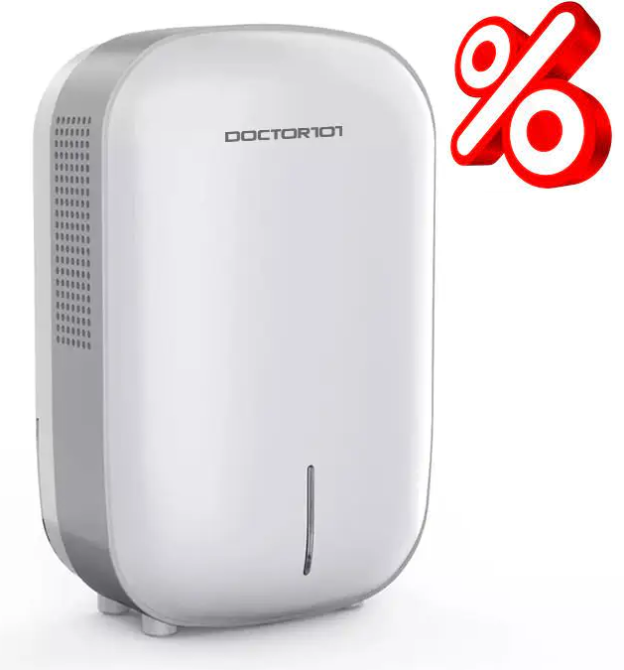 Компактный осушитель воздуха Doctor-101 LIMA с технологией Peltier для небольших помещений на 800мл Днепр - изображение 1