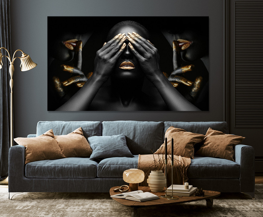 Картина холст у вітальню / спальню Дівчина   MLP_112  ( 60х30см ) 50x100 см Київ - фото 3