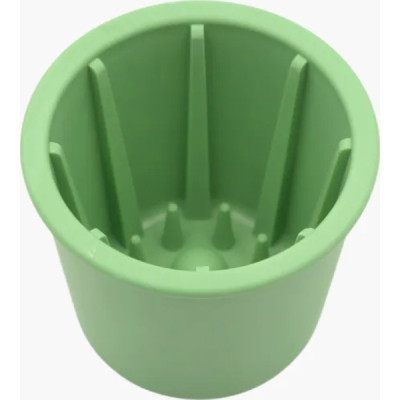 Універсальний посуд для тварин Fiboo Snack Fibeek стакан для повільного злизування ласощів та їжі, зелений (FIB0240) Вінниця - фото 1