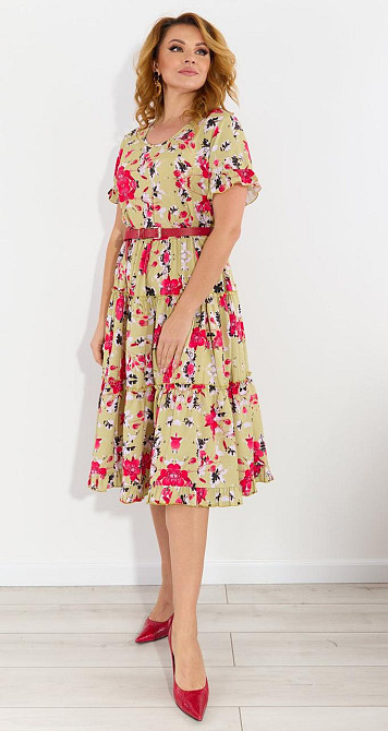 Лёгкое свободное платье (50) Киев - изображение 6